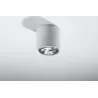 Plafonnier CULLO, béton gris, GU10 - Pas cher
