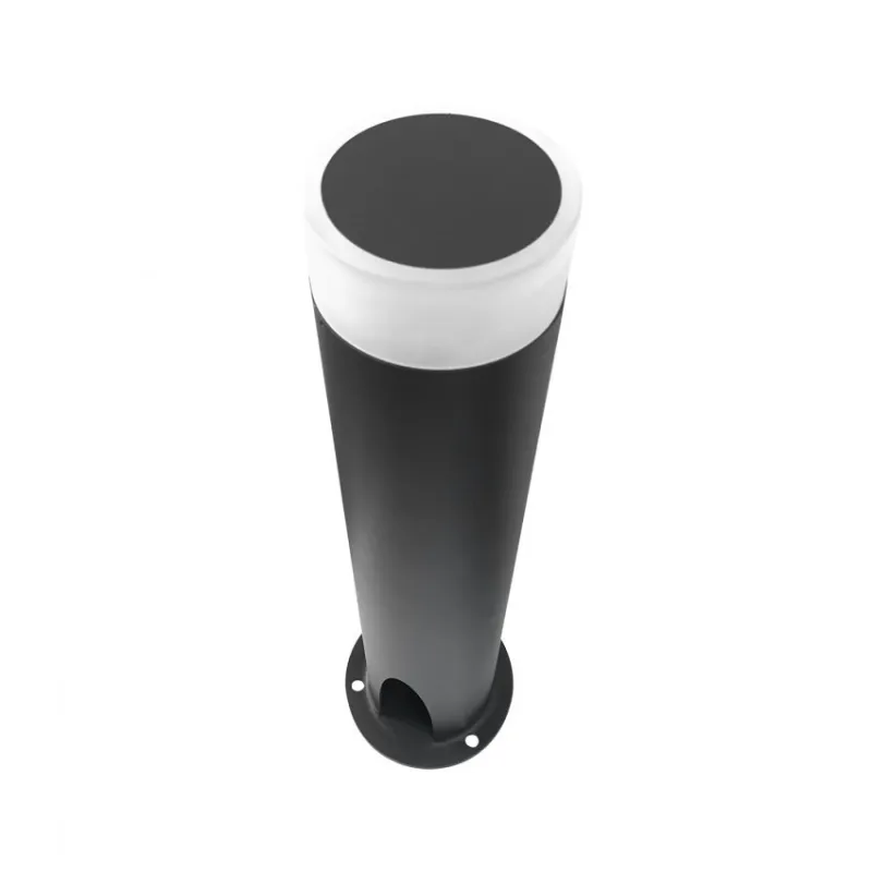 Borne potelet 60cm a fixer led 10w ip54 jardin 3000k 700 lumens