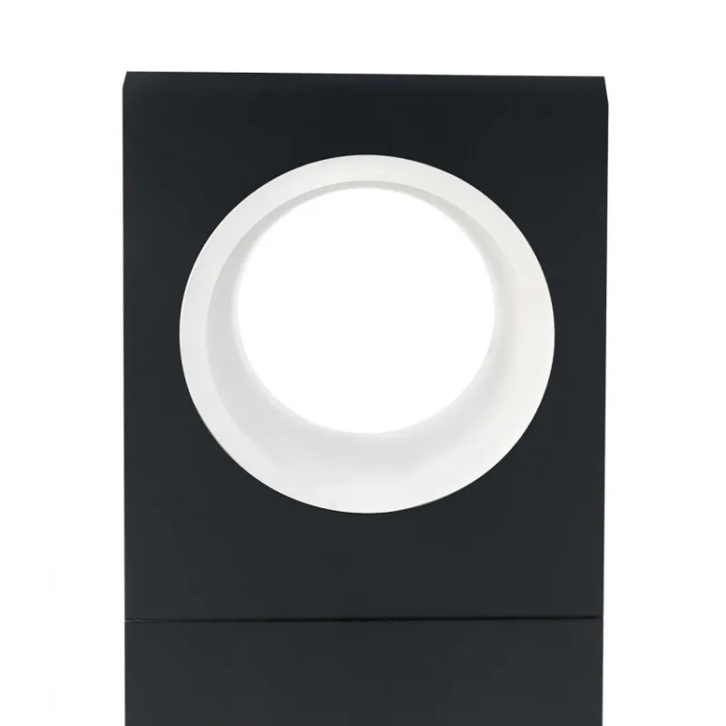Borne potelet 60cm a fixer led 12w ip54 jardin 3000k 900 lumens