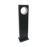 Borne potelet 60cm a fixer led 12w ip54 jardin 3000k 900 lumens