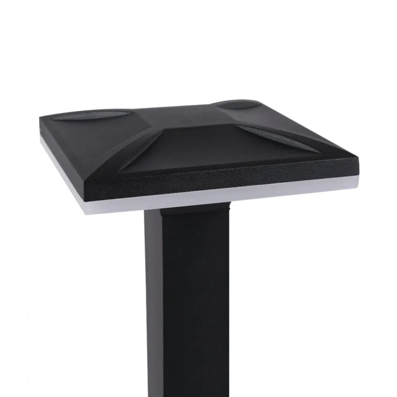 Borne potelet 60cm a fixer led 12w ip54 jardin 3000k 850 lumens