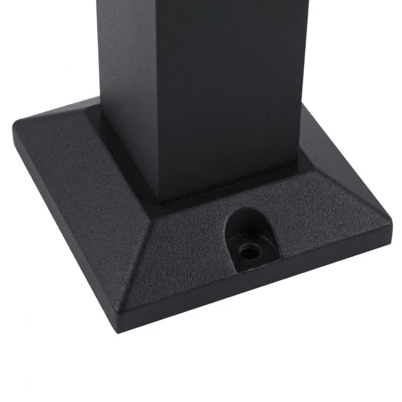 Borne potelet 60cm a fixer led 12w ip54 jardin 3000k 850 lumens