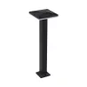 Borne potelet 60cm a fixer led 12w ip54 jardin 3000k 850 lumens