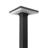 Borne potelet 60cm a fixer led 12w ip54 jardin 3000k 850 lumens