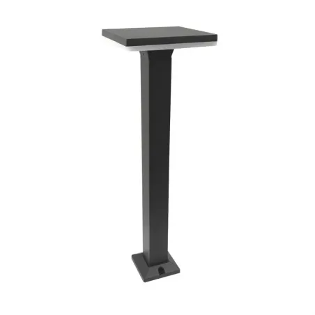 Borne potelet 60cm a fixer led 12w ip54 jardin 3000k 850 lumens