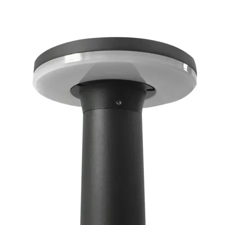Borne potelet 60cm a fixer led 12w ip54 jardin 3000k 850 lumens
