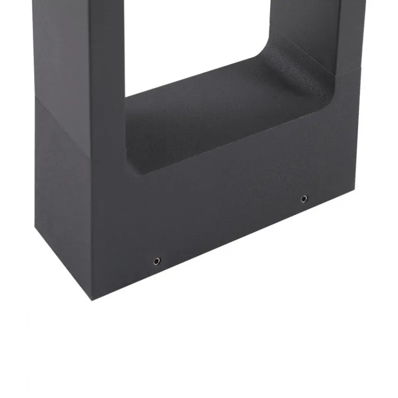 Borne potelet 60cm a fixer led 7w ip54 jardin 3000k 750 lumens