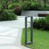 Borne potelet 60cm a fixer led 7w ip54 jardin 3000k 750 lumens