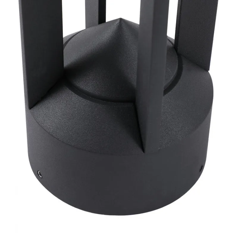 Borne potelet 60cm a fixer led 7w ip54 jardin 3000k 750 lumens