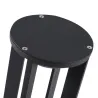 Borne potelet 60cm a fixer led 7w ip54 jardin 3000k 750 lumens