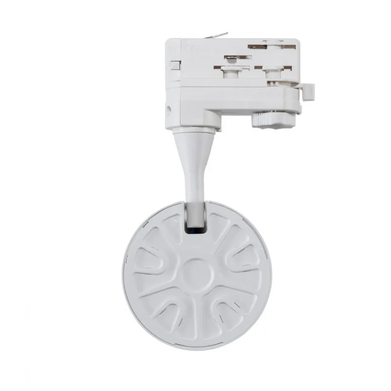 Projecteur led 30w blanc-24°-cri 80-3000lm-rail 3 allumages boutiques commerces