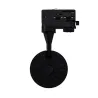 Projecteur led 30w noir-24°-cri 80-3000lm-rail 3 allumages boutiques commerces