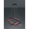 TRIO Suspension intérieur antracite et blanc AARON - Pas cher