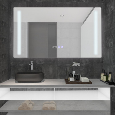 Miroir led salle de bain décoration dressing rectangle 70cm ip44