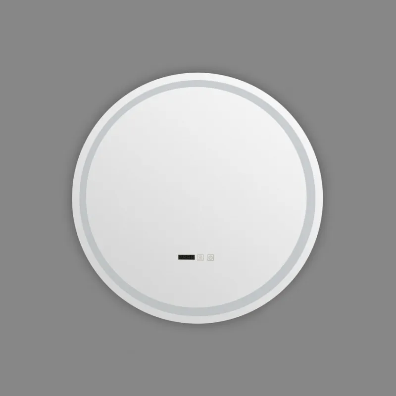 Miroir led 24w salle de bain décoration dressing rond 60cm ip44