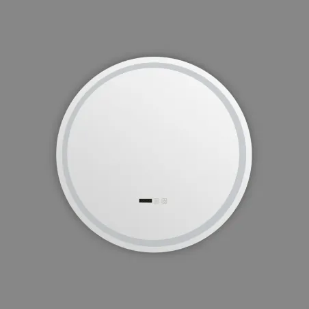 Miroir led 24w salle de bain décoration dressing rond 60cm ip44