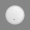 Miroir led 24w salle de bain décoration dressing rond 60cm ip44