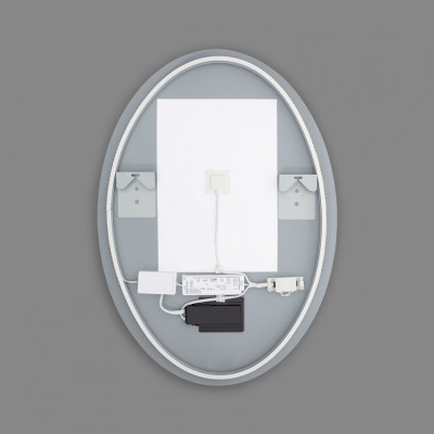 Miroir led 30w salle de bain décoration dressing ovale 50x70cm ip44