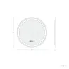 Miroir led 22w salle de bain décoration dressing rond 60cm ip44