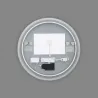 Miroir led 22w salle de bain décoration dressing rond 60cm ip44