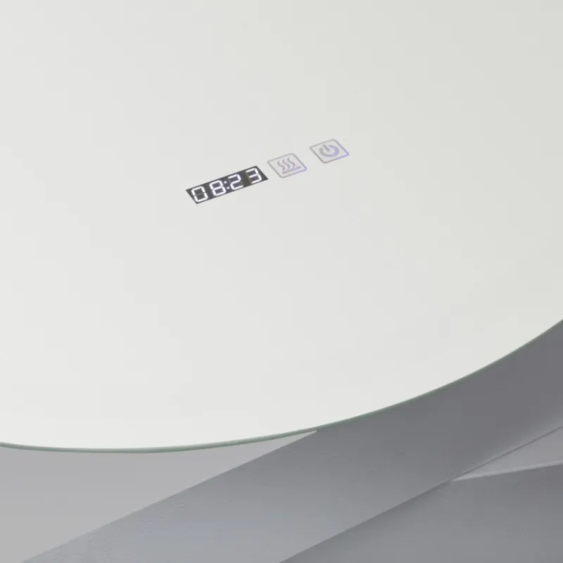 Miroir led 30w salle de bain décoration dressing rond 45cm ip44