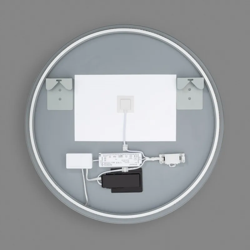 Miroir led 30w salle de bain décoration dressing rond 45cm ip44
