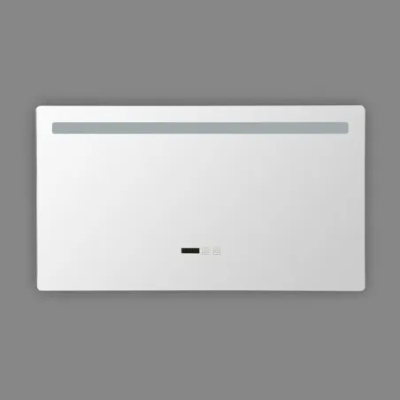 Miroir led 45w salle de bain décoration dressing rectangle 80cm ip44