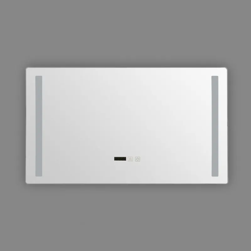 Miroir led 46w salle de bain décoration dressing rectangle 80cm ip44