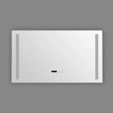 Miroir led 46w salle de bain décoration dressing rectangle 80cm ip44