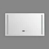 Miroir led 46w salle de bain décoration dressing rectangle 80cm ip44