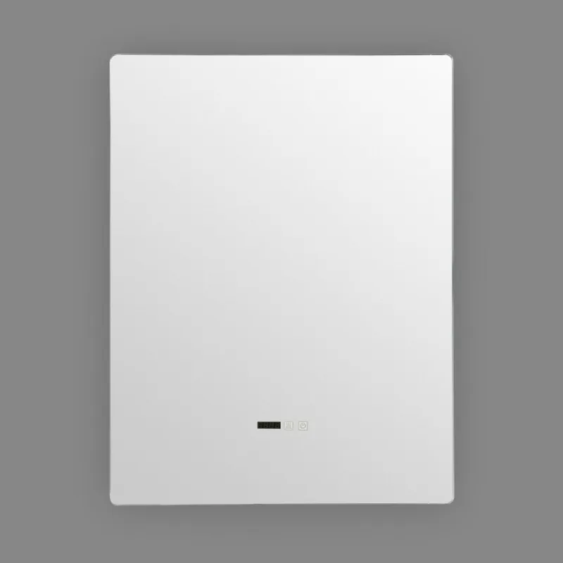 Miroir led 45w salle de bain décoration dressing rectangle 80cm ip44
