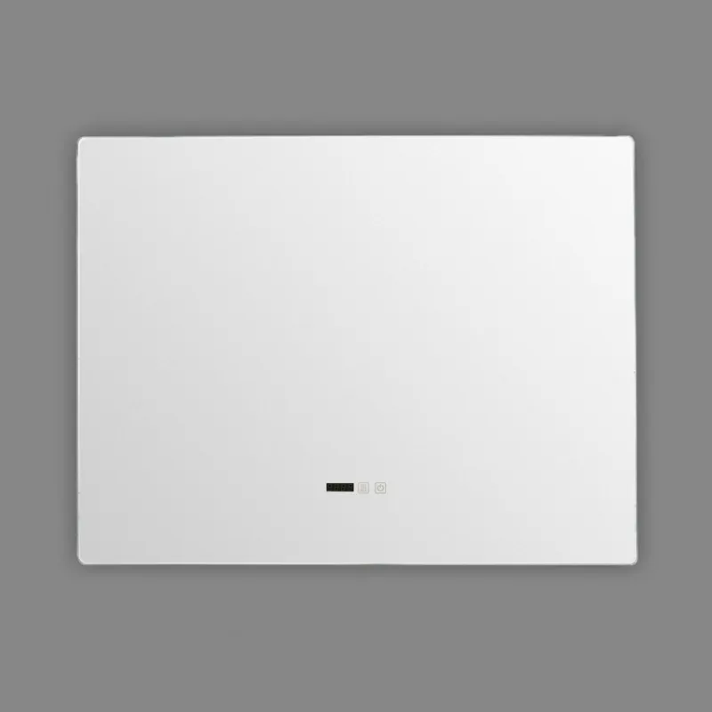 Miroir led 45w salle de bain décoration dressing rectangle 80cm ip44