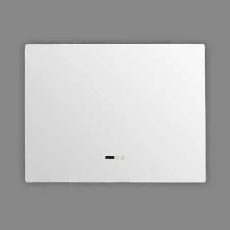 Miroir led 45w salle de bain décoration dressing rectangle 80cm ip44