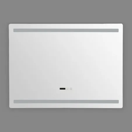 Miroir led 45w salle de bain décoration dressing rectangle 80cm ip44