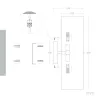 applique-murale-acier-dore-douille-e27