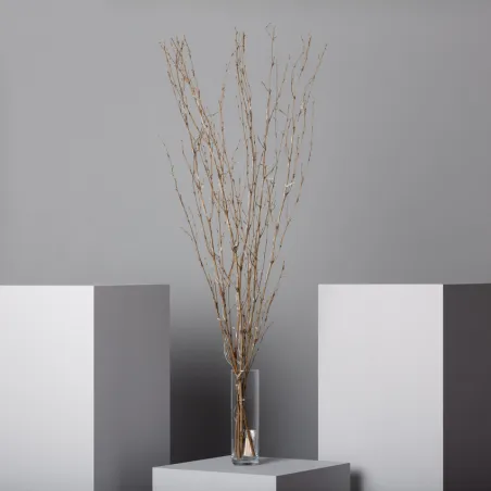 Branche décoration led a piles fêtes 1.2m blanc chaud 3000k