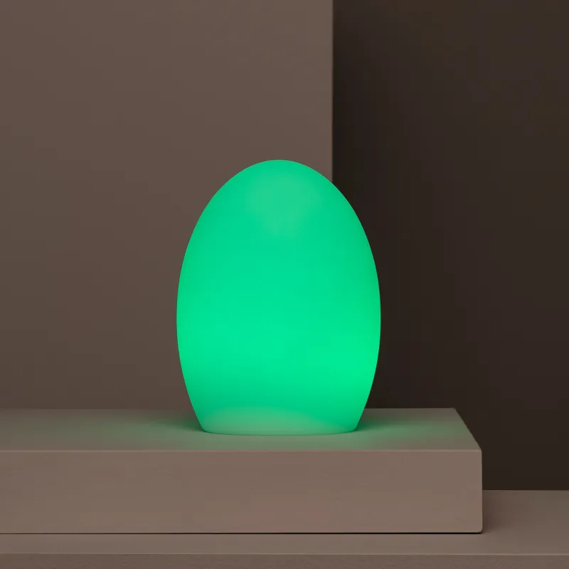 Lampe a poser étanche rgb couleurs télécommande extérieur rechargeable nomade lumineux