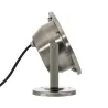 Projecteur spot 15w led 12v ip68 sur pied inox jardin rocaille et massif bassin étanche