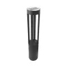 Borne solaire potelet a fixer led 1.5w ip54 jardin 3000k 120 lumens