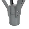 Tête de mat 40w LED Philips programmable-5400 lumens-éclairage public parking