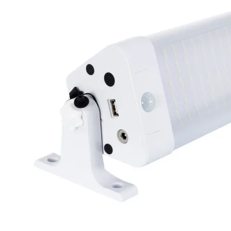 Projecteur led 20w ip65 avec panneau solaire mode crépusculaire temporisé + télécommande