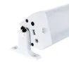 Projecteur led 20w ip65 avec panneau solaire mode crépusculaire temporisé + télécommande