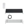 Projecteur led 20w ip65 avec panneau solaire mode crépusculaire temporisé + télécommande