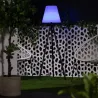 Lampadaire a poser rgbw solaire étanche extérieur rechargeable nomade lumineux