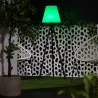 Lampadaire a poser rgbw solaire étanche extérieur rechargeable nomade lumineux
