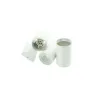 Applique blanche double éclairage ip54 extérieur tube blanc gu10