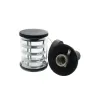 Applique noire éclairage haut ip54 extérieur tube noir e27