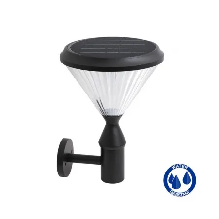 Applique solaire lanterne led-6w-300 lumens crépusculaire