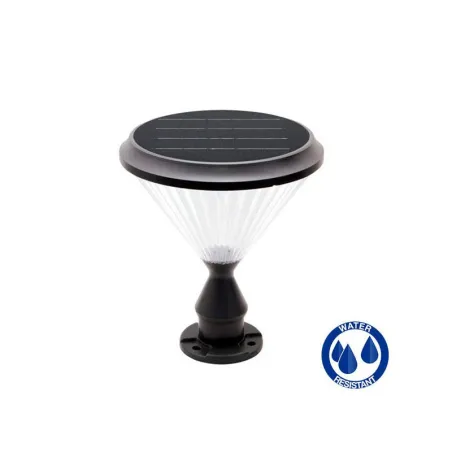 Borne solaire lanterne led-6w-300 lumens crépusculaire