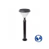 Lampe de jardin solaire lanterne led 75cm-6w-300 lumens crépusculaire